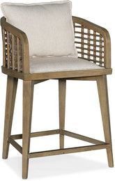Hooker Furniture Casual Dining Sundance Barrel Back Counter Stool